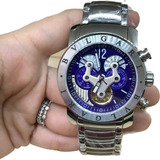 Relogio Prateado Venom Bvgari