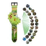 Relogio Projetor Infantil Dinossauro