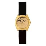 Relógio Redondo Monograma Dourado Guess