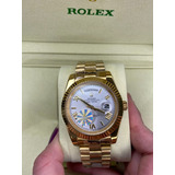 Relógio Rolex Banho Duplo 18k Presidente