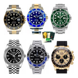 Relógio Rolex Base Eta Suíço Submariner Gmt Daytona Datejust
