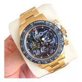 Relógio Rolex Daytona La Montoya Fundo Transparente Skeleton