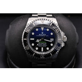 Relógio Rolex Deep Sea Azul Degrade Com Caixa E Certificado
