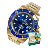 Relógio Rolex Submariner Date Dourado Automático