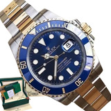 Relógio Rolex Submariner Misto Azul Base