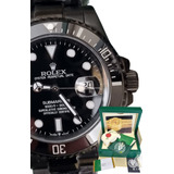 Relogio Rolex Submariner Preto Allblack Base