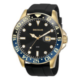 Relogio Seculus Preto Masculino