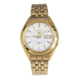 Relógio Seiko Automatico Classico Plaque Ouro