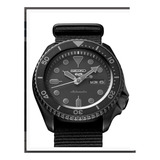 Relógio Seiko Automático Srpd79k1 wr100m Pulseira De Nylon Catraca Móvel Calendário