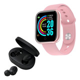 Relógio Smart Digital D20 Masculino Feminino Fone S fi