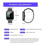 Relógio Smart Watch Batimento Cardíaco Duas Pulseiras T80