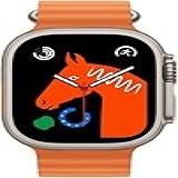 Relogio Smart Watch Iwo T800 Ultra Watch 8 2023 49mm Na Cor (laranja) (cor De Laranja)