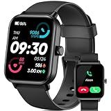 Relogio Smartwatch Com Chamada Bluetooth Alexa Built In 1 8  DIY Dial Fitness Tracker Com Frequência Cardíaca Oxigênio Sanguíneo Sleep Monitor 100 Modos Esportivos IP68 Impermeável Para Android IOS