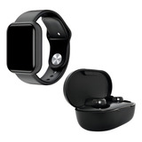 Relógio Smartwatch D20 Pró Atualizado 2022 Fone Bluetoot Cor Da Caixa Fone Preto Cor Da Pulseira Relógio Preto