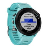 Relógio Smartwatch Gps Garmin Forerunner 55 Azul Aqua