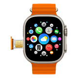 Relógio Smartwatch Hw Ultra 2 5g 64gb Chip 2 Câmeras Wifi