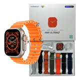 Relógio Smartwatch Hw Ultra2 + 7 Pulseiras