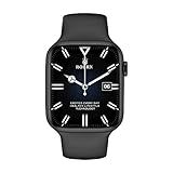 Relógio Smartwatch IWO W28pro Oficial Séries 8 Com Tela De 1 95 Polegadas Monitor De Atividades Físicas E Esportes Cor Preto