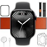 Relogio Smartwatch Microwear W10 Pro Mini 42mm Gps Nfc Amoled Chatgpt Brindes Masculino Feminino Ideal Para Pulso Punho Fino Preto 