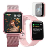 Relógio Smartwatch T80s Rose Feminino 2