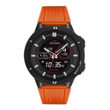 Relógio Smartwatch Technos Connect Sports Laranja Preto