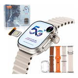 Relógio Smartwatch Ultra Ai 5g Câmera 4pulseira Amoled E Nfc