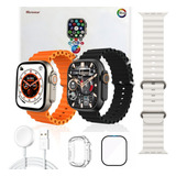 Relógio Smartwatch W69 Ultra 49mm Series 10 Com 2 Pulseiras