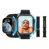 Relógio Smartwatch W69 Ultra Series 9 Android Ios Amoled Nfc
