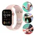 Relógio Smartwatch Watch 9 Pro Amoled Nfc Chatgpt Caixa Preto Meia-noite Pulseira Rosa Gold
