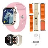 Relógio Smartwatch Ws9 Ultra Original 49mm C 4 Pulseiras