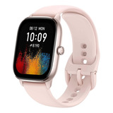 Relógio Smartwatch Xiaomi Amazfit Gts 4 Mini Rosa Rose Pulseira Flamingo Pink