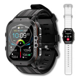 Relogio Smartwhatch Spárk X Tela Amod 1 96 Pulseira Branca