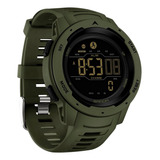 Relógio Sport Militar Digital Masculino A Prova De Água Correia Verde musgo Bisel Verde musgo Fundo Verde musgo