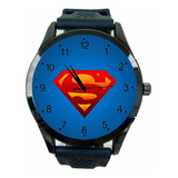 Relógio Super Heroi De Pulso Unissex Escudo Poderes T21