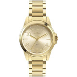 Relógio Technos Boutique 2035mtp/1x Feminino Dourado Strass