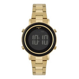 Relógio Technos Feminino Trend Dourado Bj3059ac 4p Bisel Preto Fundo Preto