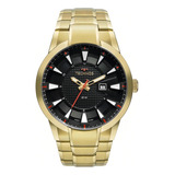 Relógio Technos Masculino Analógico Skymaster 2117ldc 1p Cor Da Correia Dourado Cor Da Pulseira Dourado Cor Do Bisel Dourado Cor Do Fundo Preto