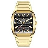 Relógio Technos Skymaster Masculino Dourado Original NF