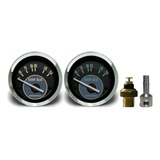 Relogio Temperatura Oleo Fusca 52mm Completo Restaurakar