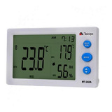 Relógio Termo higrômetro Mt 242a Temperatura Umidade Minipa