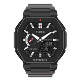 Relogio Timex Anadigi Preto