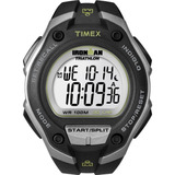 Relógio Timex Ironman Triathlon Masculino Digital T5k412 Cor Da Correia Preto Cor Do Bisel Preto Cor Do Fundo Positivo