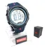 Relógio Timex Masculino Esportivo Ironman Azul Tw5m49000 Bisel Preto Fundo Cinza