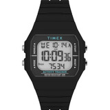 Relógio Timex Masculino Tw5m55600 Retangular Pedômetro Black