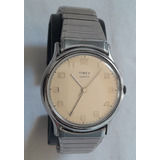 Relógio Timex Quartz 34.5 Mm Anos 60 Vintage