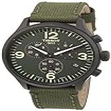 Relógio Tissot Chrono Xl 316l T1166173709700, Preto/verde