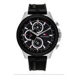 Relógio Tommy Hilfiger Masculino Borracha Preto 1792082