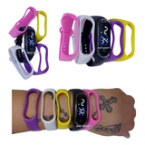 Relogio Troca Pulseiras Coloridas