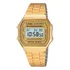 Relógio Unissex Casio Vintage A168wg-9wdf Plaque Ouro Cor Da Correia Dourado Cor Do Bisel Dourado Cor Do Fundo Cinza Primeira Linha Genuína