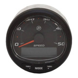 Relógio Velocímetro Preto 0 50mph Mercury 8m0059081